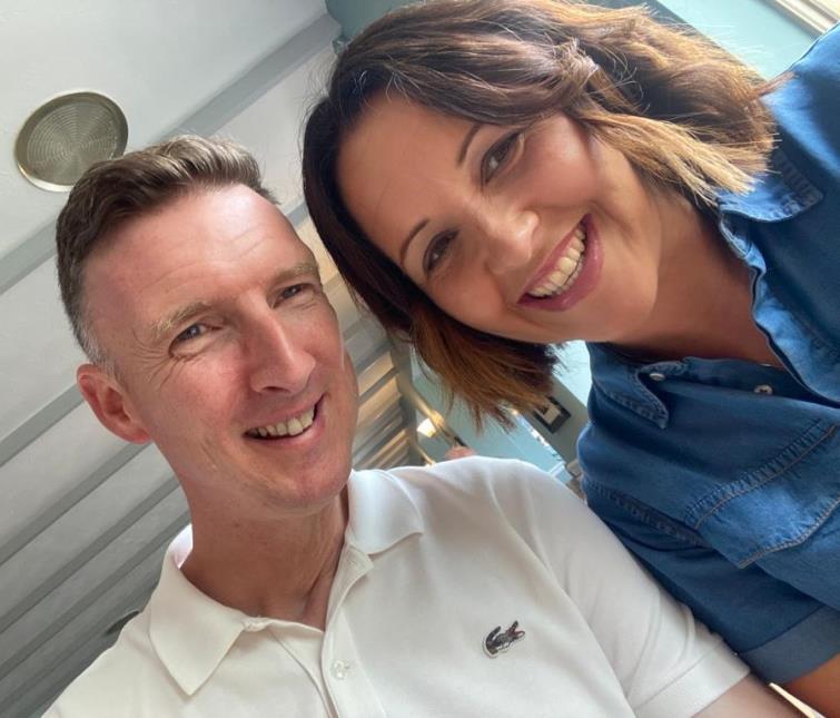 Paul and wife Tara